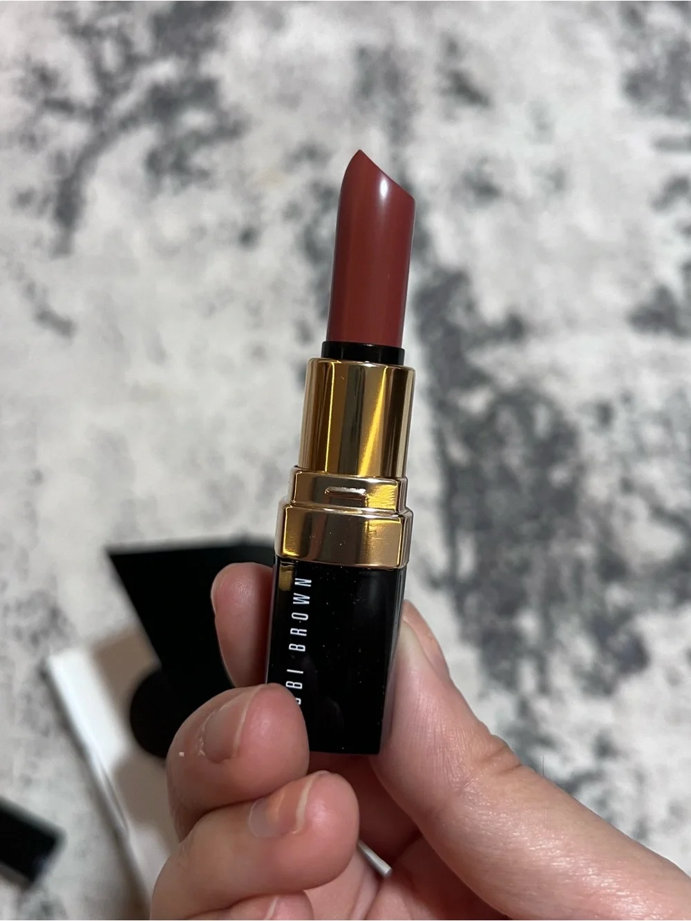 Bobbi Brown Lip Color Lipstick Brown 4 Deluxe Travel Size 2.25 g/.07 oz